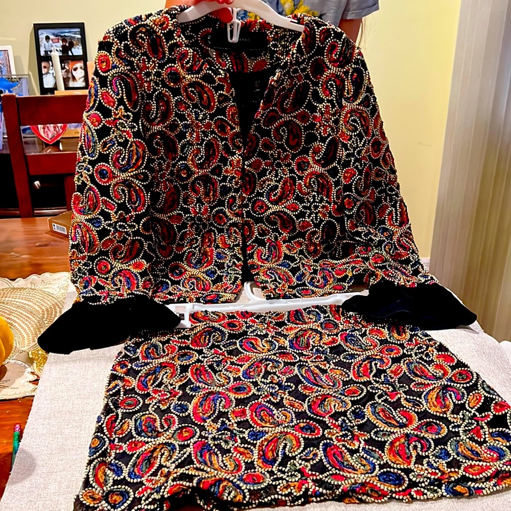 Zara skirt and jacket set